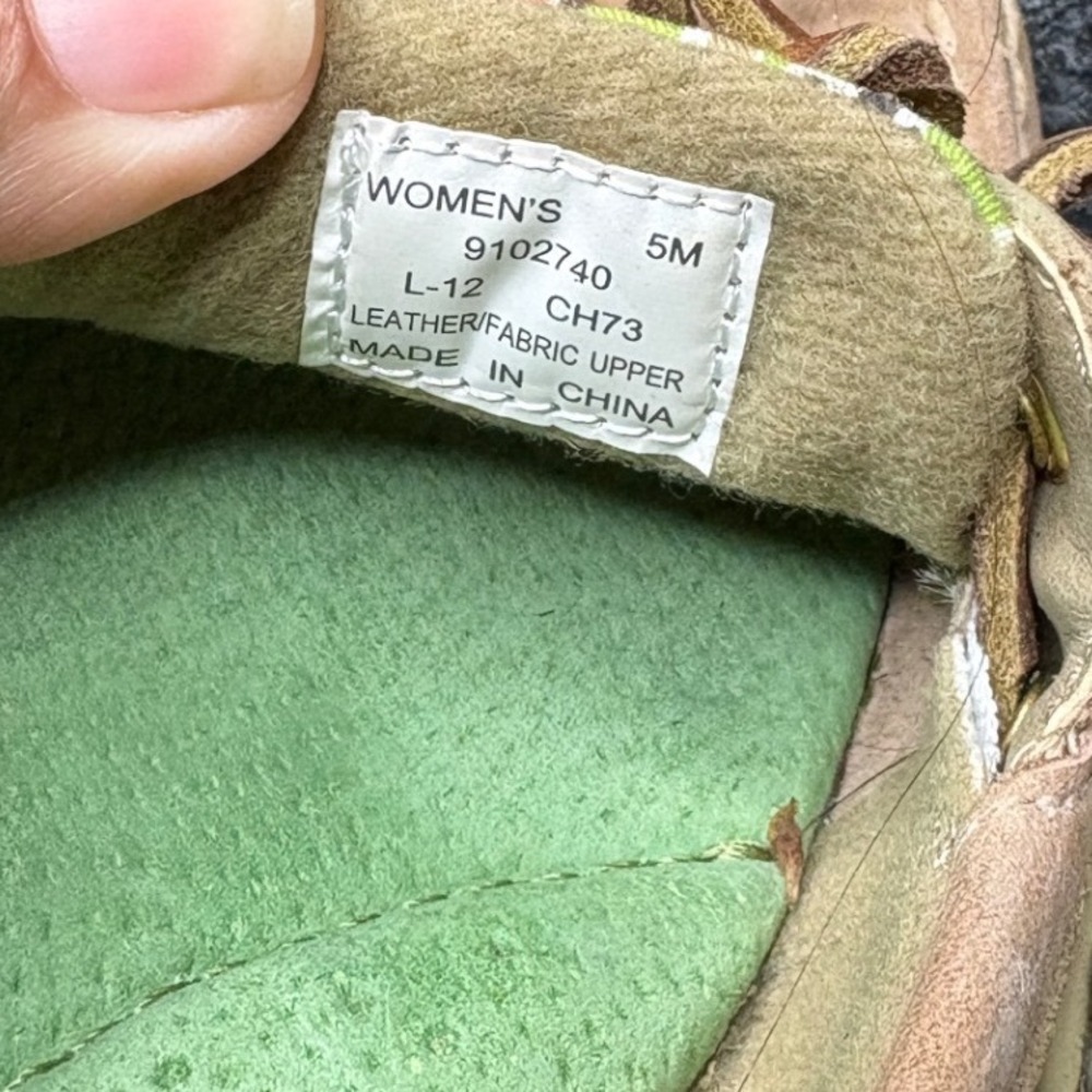 Sperry Top-Sider Womens Angelfish Linen Floral Leather Boat Shoes 5M 9102740 - Picture 4 of 8
